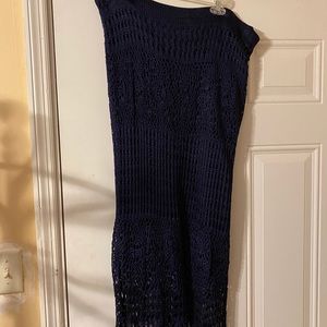 Blue Chico’s skirt